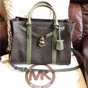 Michael Kors Studio Hamilton Large Satchel